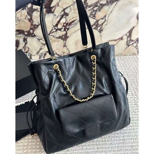 Designer Totes Bag 26C 2026 Oversized Soft Leather Casual Shoulder Bag Chain Handbags New Tote Large