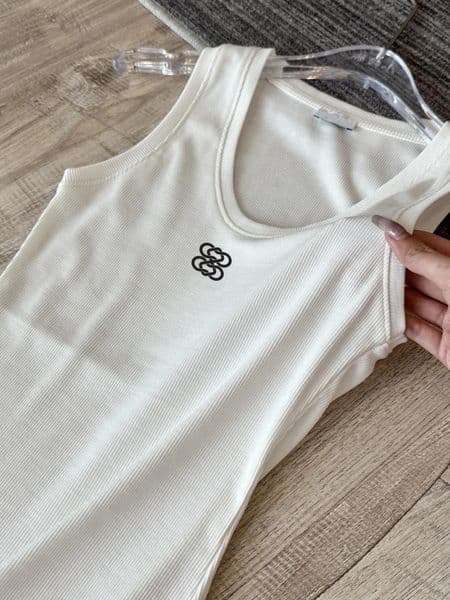 Womens Tank Top Summer Slim Sleeveless Camis Croptop Outwear Elastic Sports Knitted Tanks 06