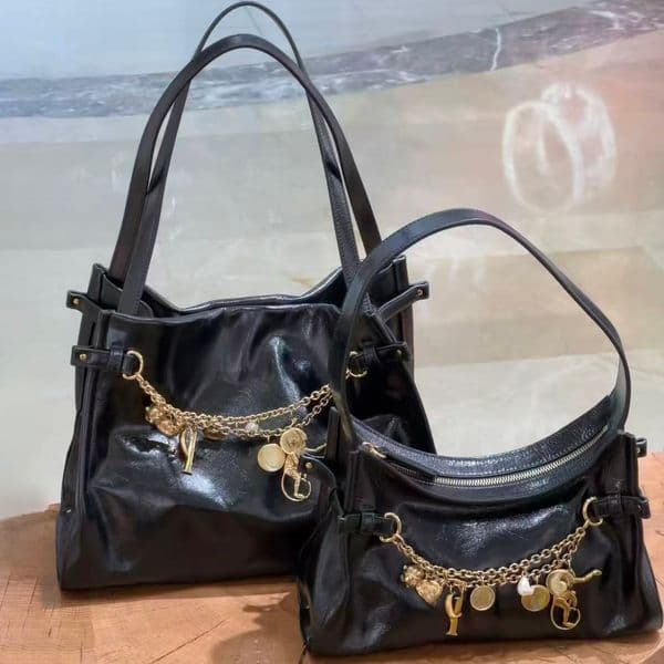 10a Real Leather Charms Soft Suede Hobo Bag Woman Large Capacity Shopping Bags Designer Bags For Women Highest Quality Tote Bags Shoulder Bag Chain Bags Purse