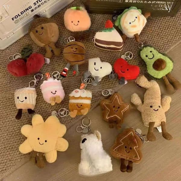 Jellys Cat Keychain Collection Set Toys Fluffy Cute Endearing Animal-Shaped Fur Dolls - Gift For Babies And Mothers Cuddly Toy 808 6Dc 3c1