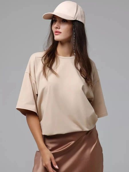 100 Cotton Solid Tshirts Summer Casual Women Sporty Short Sleeve Tees Fashion White Black Clothing Loose ONeck Female Tops 260109BJ