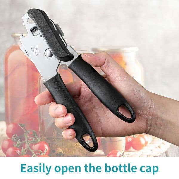 Manual Can Opener Stainless Steel Bottle Openers Professional Ergonomic Jars Tin Opener for Cans Kitchen Tools Accessories 260107