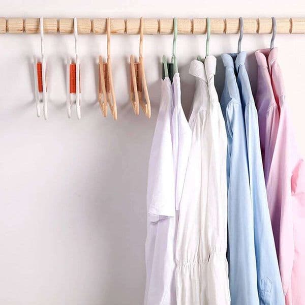 Travel Portable Folding Hangers Space Saving Ultra-Light Clothes Hanger For Daily Use 26T0109