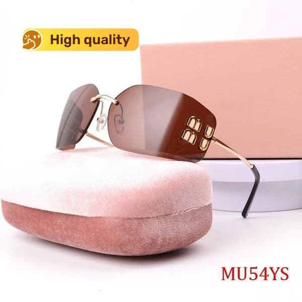 High quality Muimuiglasses luxury MU54YS 5AK06I sun glasses for women Italian fashion official website 1:1 designer sunglasses with box