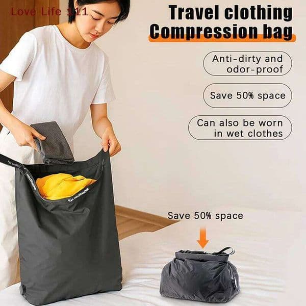New Vacuum Compression Storage Portable Large Capacity Waterproof Luggage Clothes Bag Dustproof Business Trip Travel 1PC 26T0110
