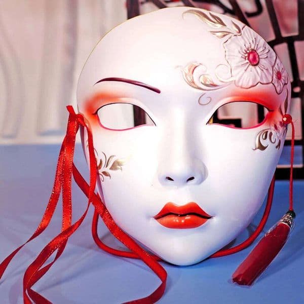 Cosplay Beauty Anime Carnival Mask Masked DIY Decorate Party Decorations Role Play Costume Accessories 26H0110