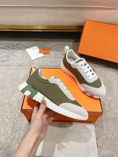Designer Suede Casual Shoes Trainers Breathable Patchwork Mesh Running Shoe Men Bounce Sneaker Women Sneaker Non-Slip Rubber Sole Flat Trainer t6