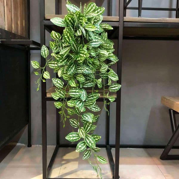 100CM Artificial Green Tropical vine Fake Foliage Hanging plants Rattan leaves Garland Home Garden Wall Decoration 26W0112