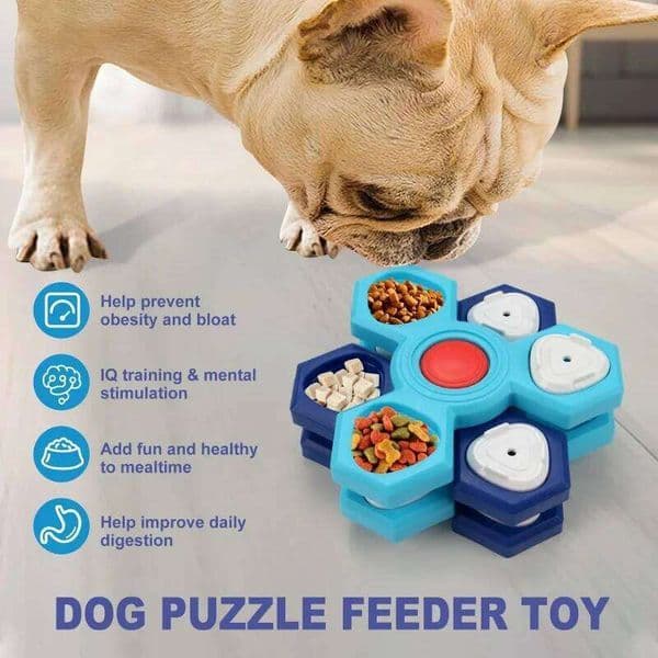 Dog Training Boredom Interactive Toys Slow Food Tray Pet Feeding Supplies 26Y0109
