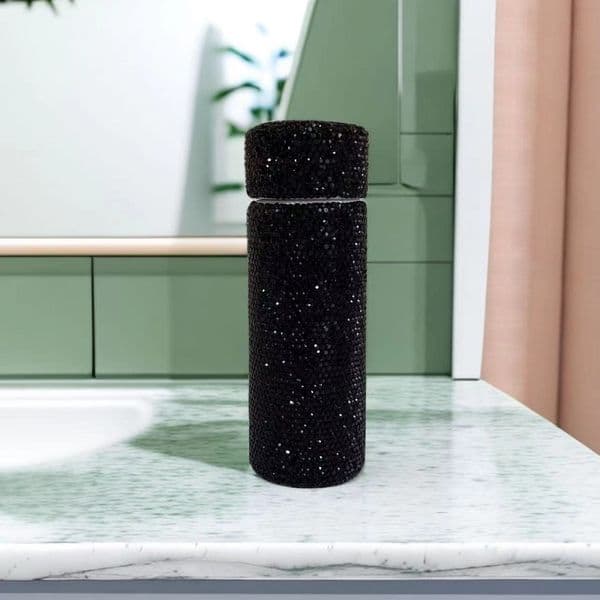 Mini Luxury Diamond-encrusted Stainless Steel 150ML Portable Thermos Cup
