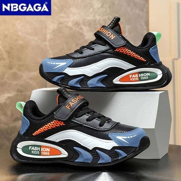 Tenis Sneakers Kids Spring Autumn New Boys Girls Sports Casual Flat Shoes Leather Soft Soled Children Walking Footwear X260112
