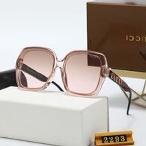 designer luxury guccIIs guccIs ggs sunglasses for men women sun glasses New Large Frame Sunglasses for Men and Women Sun Protection Sunglasses Outdoor HighEnd BIXA J