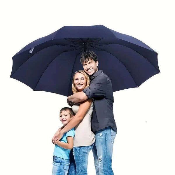 Large 12 Ribs Windproof UV Protection Foldable Ideal for Rainy Days Casual Style Umbrella Durable Constation 26Y0112