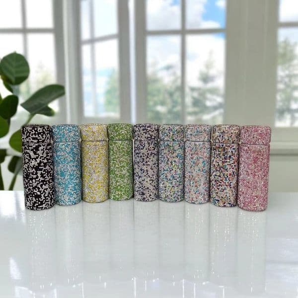 Mini Luxury Diamond-encrusted Stainless Steel 150ML Portable Thermos Cup