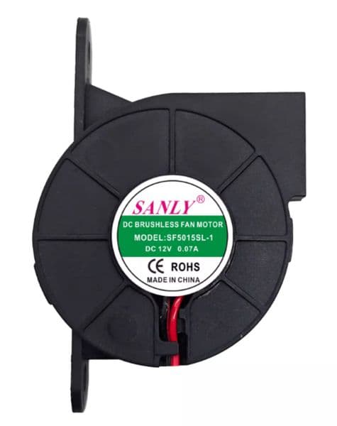 SANLY SF5015SL-1 5015 12V 0.07A 5CM Long Pin Humidifier Cooling Fan