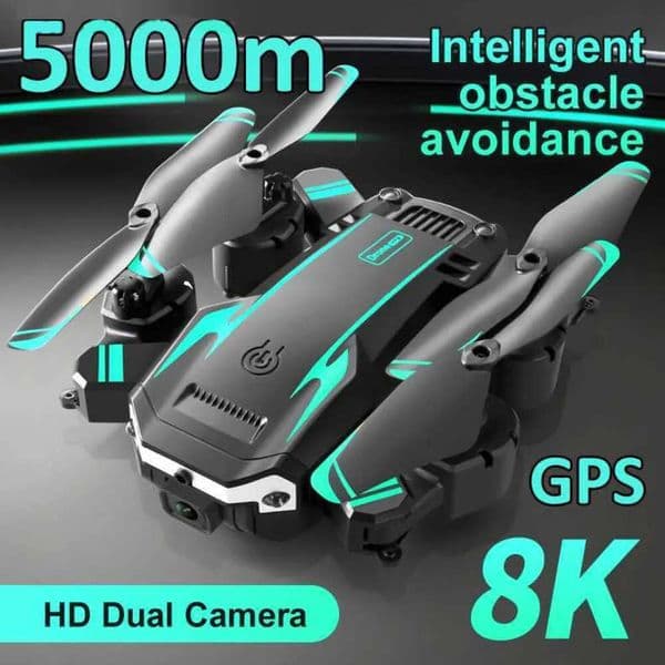 5G Fpv Drones 8k Professional Drone Gps 5000M Long Range Drone With 4k Camera Obstacle Avoidance Professionnel Rc Helicopter Light Show Remote Control Uav Droni