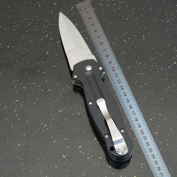 Top Quality C125GP Pocket Folding Knife S30V folding knife Satin Blade G10 Handle Outdoor Camping Hiking EDC Pocket Knives