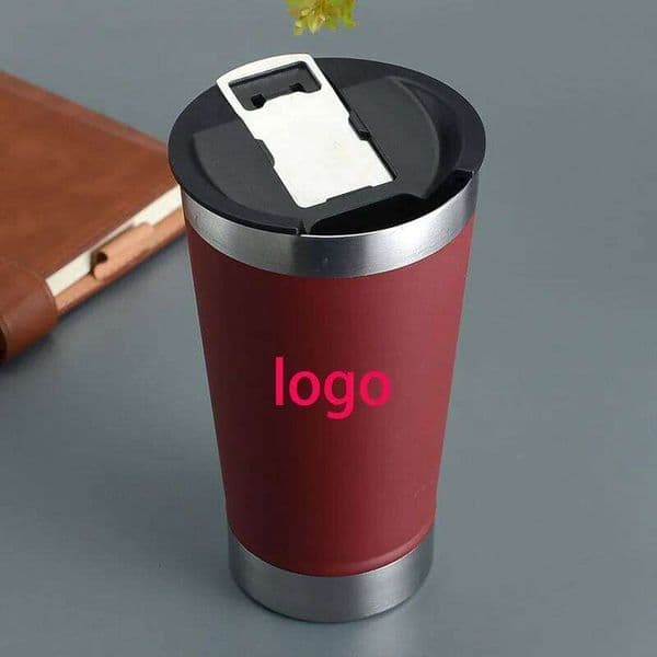 473ml and 16oz Christmas Mugs Wine Beer Coffee Food Similar Tumbler Thermos water Bottle Opener mug cup thermal termos for tea 26L0113