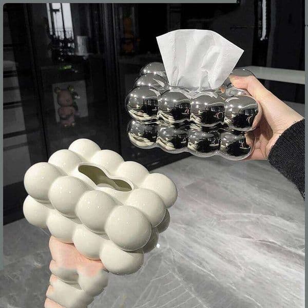2026 INS Creative Ceramic Cotton Candy Cologne Tissue cologne Box perfume Light Perfume Luxury Decor Living Room Table Napkin Holder Home Organizers S Free Ship