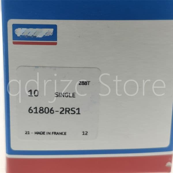 (10 PCS) SKF deep groove ball bearing 61806-2RS1 = 61806-2RSR-HLN 6806LLU 6806LU 6806DDU 6806DU 30mm X 42mm X 7mm