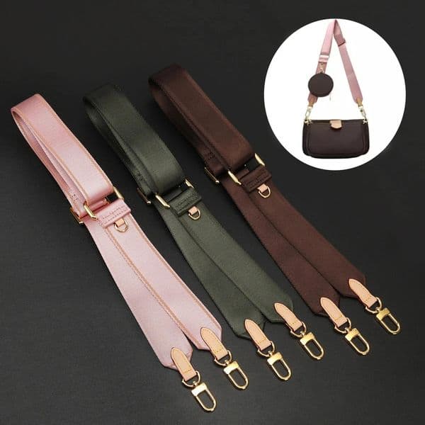 Adjustable Canvas Bag Strap Crossbody Coin Purse Leather Women Bag Straps Replacement Webbing Wide Shoulder Strap260109BJ