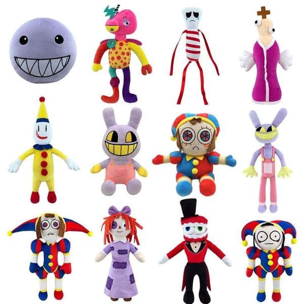 THE AMAZING DIGITAL CIRCUS Clown Plush Toy Fun and Cute