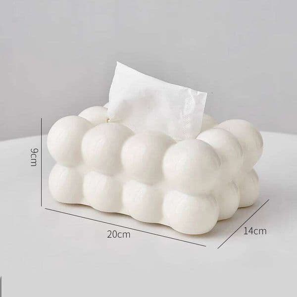 Cloud Design Box Living Room Coffee Table Towel Dispenser Desktop Paper Storage Holder Kitchen Decor Car Tissue Organizer 26W0113
