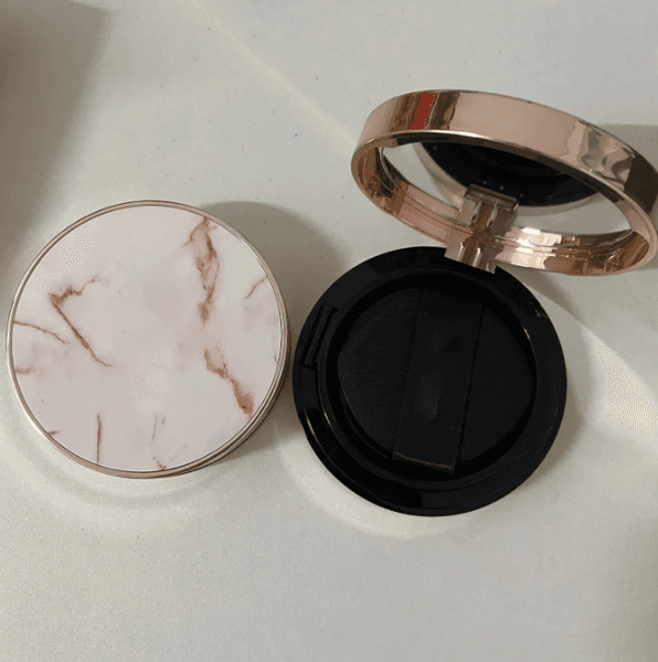 New Marble Powder Air Cushion Liquid Foundation b10# b20# 12g Valentine's Day Limited Concealer Long Lasting Oil Control Make Up