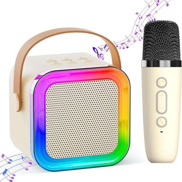 2026 New Model K12 Bluetooth Audio Karaoke Speaker with Microphone Integrated Portable Home KTV Bluetooth Speaker