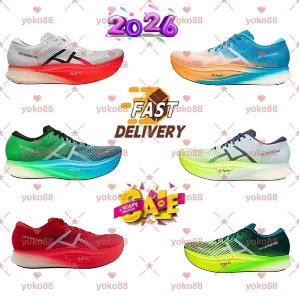 2026 Casual Sports Shoes Men Women Running Shoes Black and white turquoise blue orange blue green yellow green red Mens MetaspeedSky Outdoor Sports Sneakers 36-45