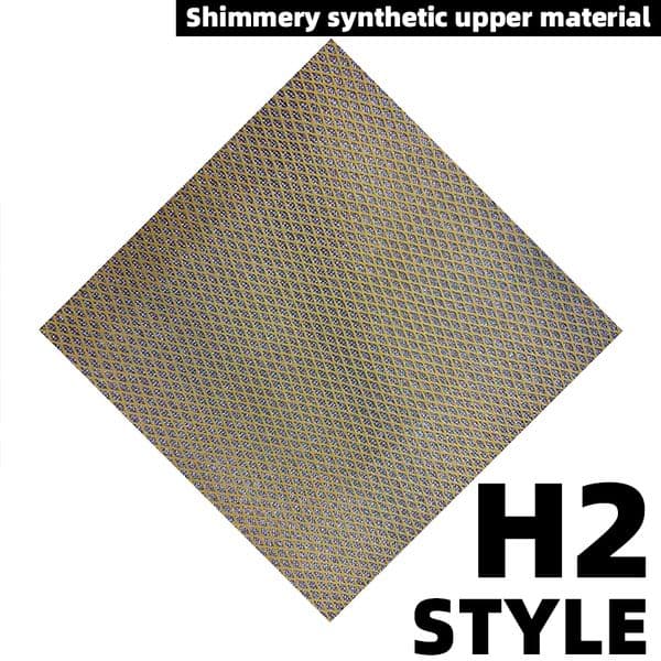 Rhombus Lattice Pattern Glitter Leather PU Leather Fabric Gold Shining Powder Clothing Luggage Shoe Material Fabric