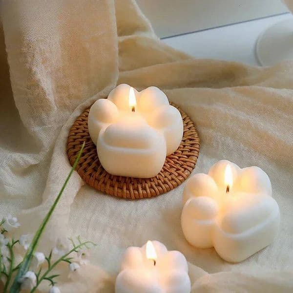 luxury Cat Valentine's Day Claw designer Aromatherapy Candle ddmynov