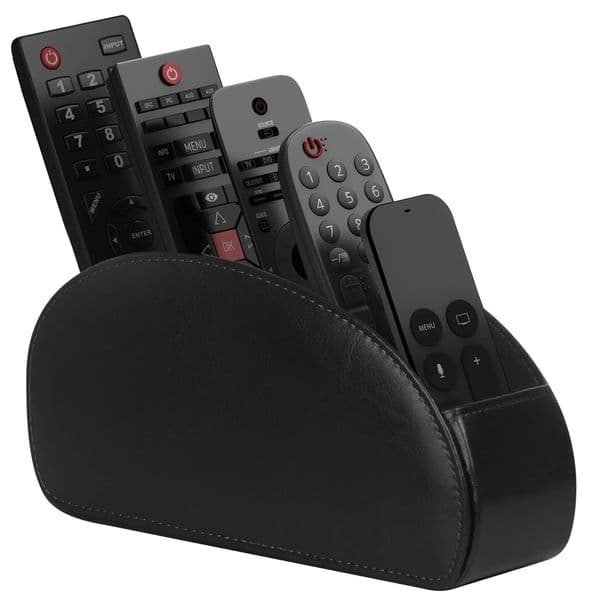Remote Control Holder with 5 Compartments Box for Desktop Storage Media Player Heater Controllers 260113BJ