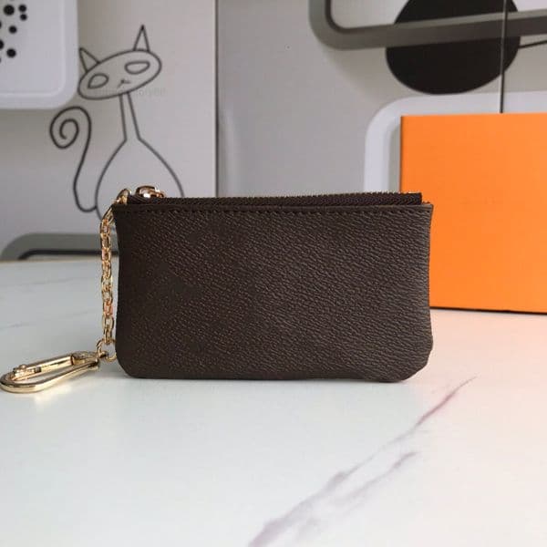 Classic High Quality zipper purse Luxury designer wallet Lady short wallets Purses Colourful Card Holder Women Hasp Pocket cards holders Key Pouch with Box