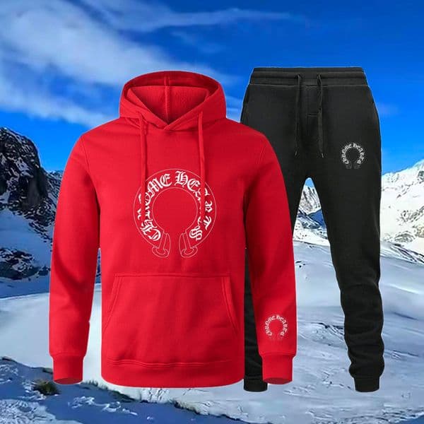 Fashion Men's Designer Tracksuit 2 Piece Set Print Hoodies and Pants Teens Sweat Suits Plus Size Hip Hop Jogger Sets Streetwear Men Clothing