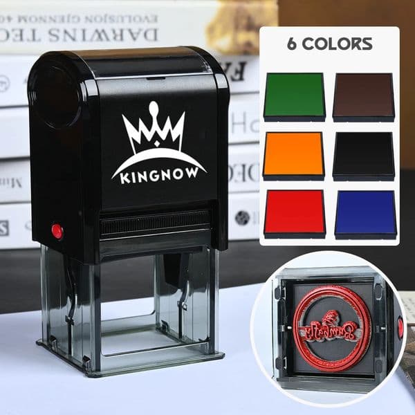 Customized Self Inking Stamp Rubber Clear Seal Business Wedding Party Decoration For Invitation Stationery 260114