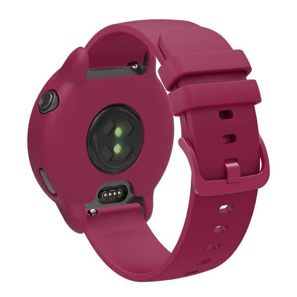 Garmin Active 6 Silicone Protective Cover Full Body Shockproof Case with Quick Release Breathable Band