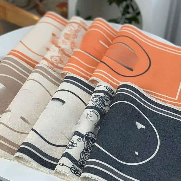 Designer Mat Linen Fashion Restaurant Mat, Waterproof and Oil proof Cup Mat Table Decoration, Home Textile Rectangular Cup Mat