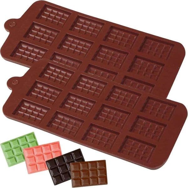 Valentine's Day 3D Silicone Dubai Chocolate bar Candy Fondant Mold Baking Tools Kitchen Accessories 26Y0115