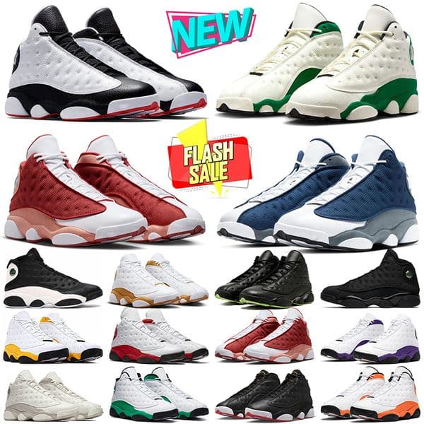 Flint Playoff 13 13s Pine Green designer basketball shoes for men womenmens trainers outdoor sports sneakers