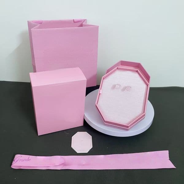 Designer Jewelry gift Package Box set for Arianagrande Necklace Earrings, Rings