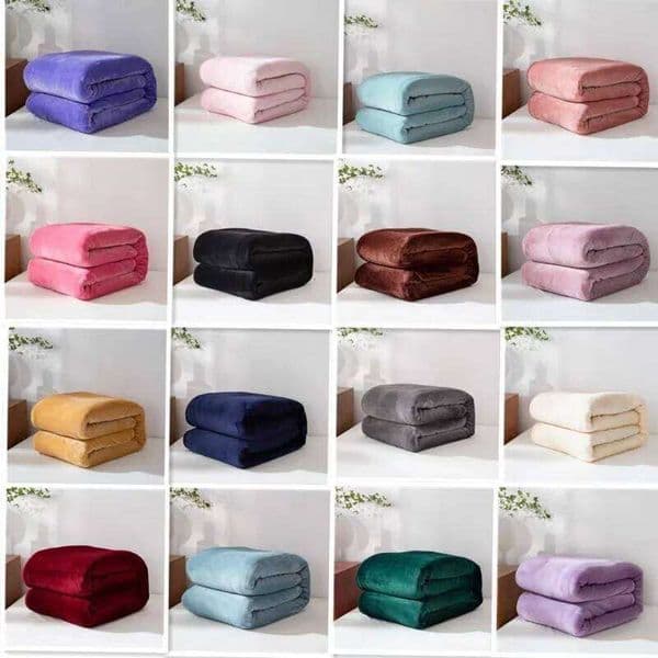 Valentine's Day 2024 Spring Coral Fleece Flannel Blanket Large Size Soft Warm Thin Blue Pink Bedspread Sofa Cover Cozy for Bedroom L 26Y0116