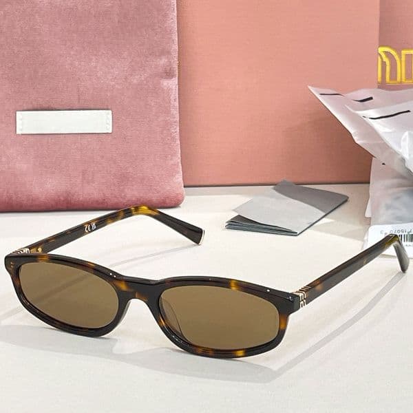 SMUA06 Regard sunglasses luxury womens designer rectangle sunglasses acetate frame front fashion drive vacation sunshade glasses classic version with box