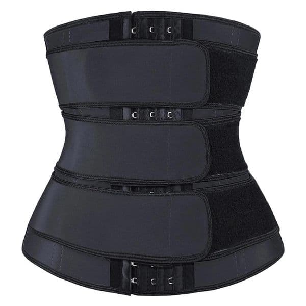 Women Waist Trimmer Tripple Belts Waist Trainer Shaperwear Tummy Control Slimming Fat Burning For Postpartum Sheath Belt 260116