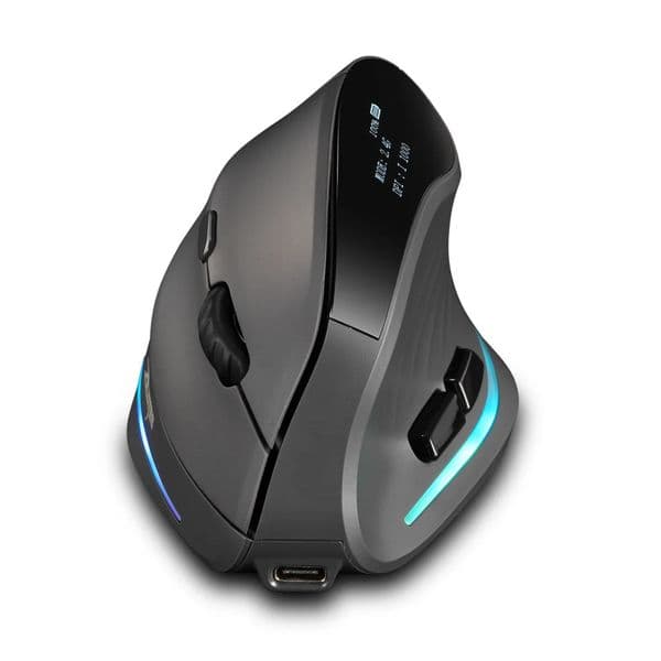 Lefon 24G Ergonomic Mouse Wireless Vertical Mouse Rechargeable Gaming Mice for PC Laptop MacOS Office F35C/F35B/F35 MODEL 260112