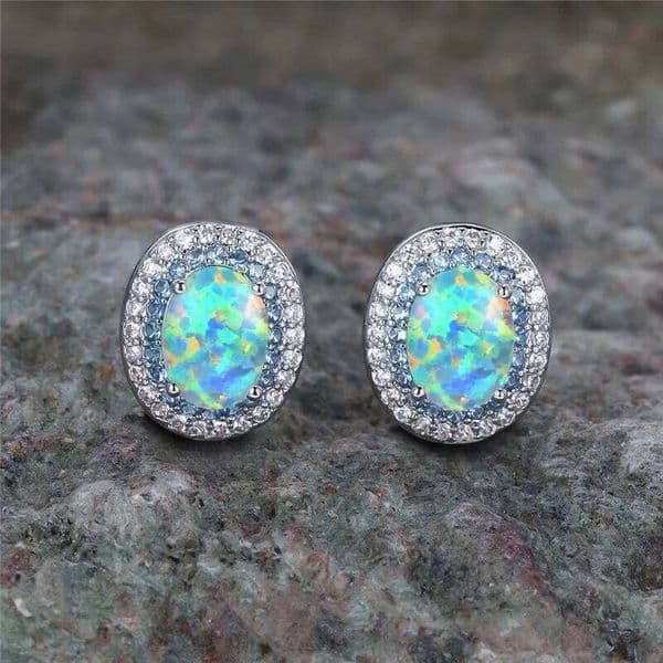 Bohemian Fashion Women's Earrings Inlay Shiny Zircon Suitable for Daily Wear Showcasing Personal Unique Elegant Aesthetics