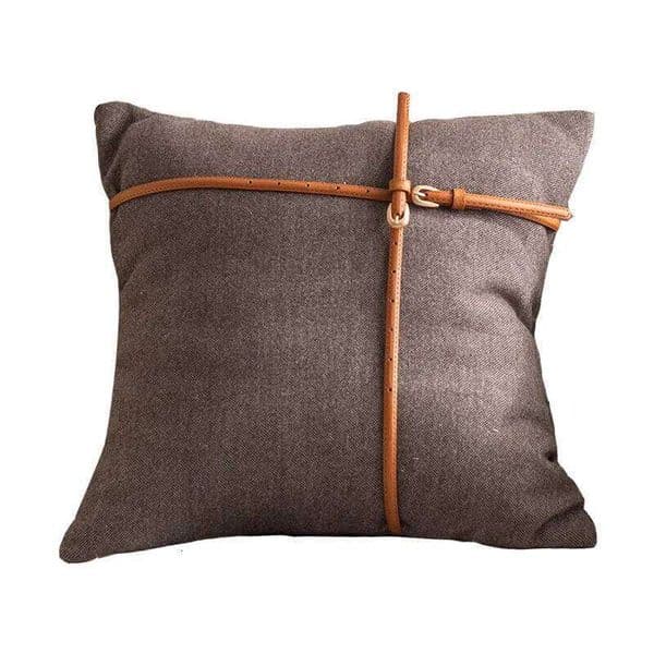 Pillow Case 2026 Horse 18x18 Inches Throw Croker Style Leather Decoration Couch Cushion Pillow Cover Without Core Pillow Case 26H0117