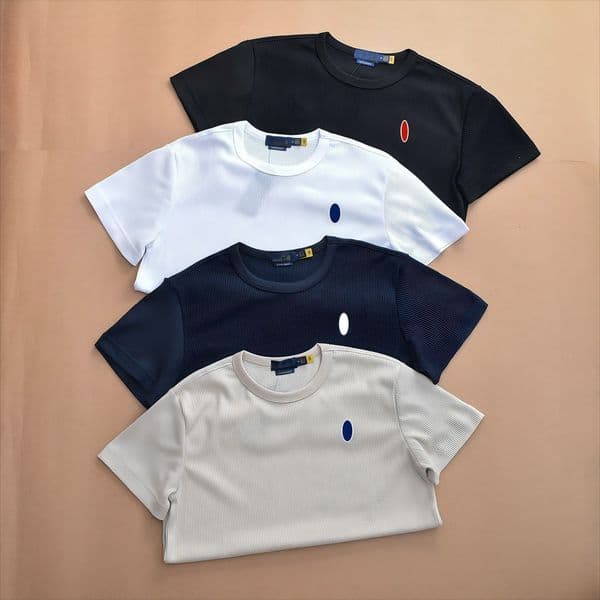 Hot sell Designer Polo Ralphmen Shirt Men Women Ralphlys Shirt Fashionable Shirt Embroidery Chest Logo T Shirts Luxury Business Casual Polo Short Sleeve T-Shirt