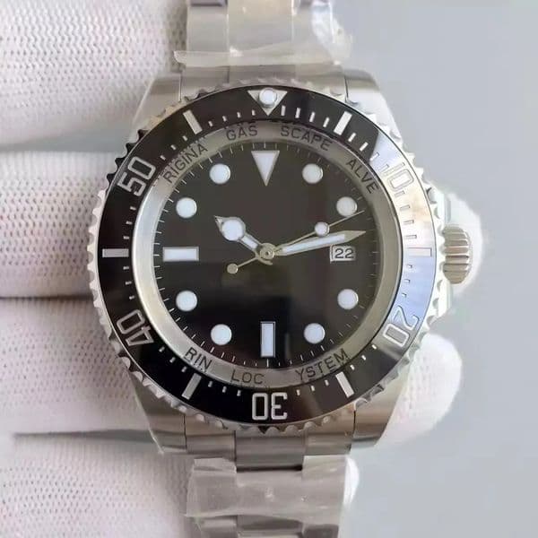 U1 Top AAA Water proof Luxury Designer Mens Watch Red SEA DWELLER Men Mechanical Automatic Watches Movement Wristwatches Gold Watch Montre de luxe sapphire reloje