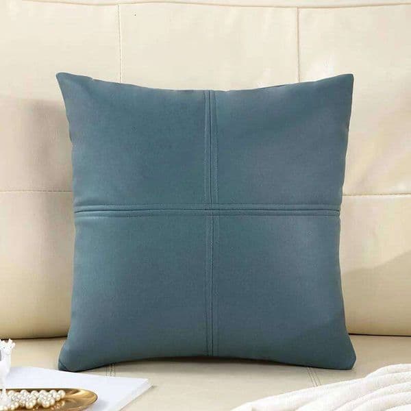 Pillow Case 2026 New light luxury simulation leather thickened technology cloth waterproof throw living room sofa cushion rectangula 26H0117